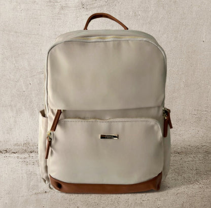 ATLANTA BEIGE – Mochila urbana con espacio para notebook - FAHU