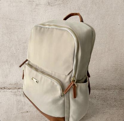 ATLANTA BEIGE – Mochila urbana con espacio para notebook - FAHU