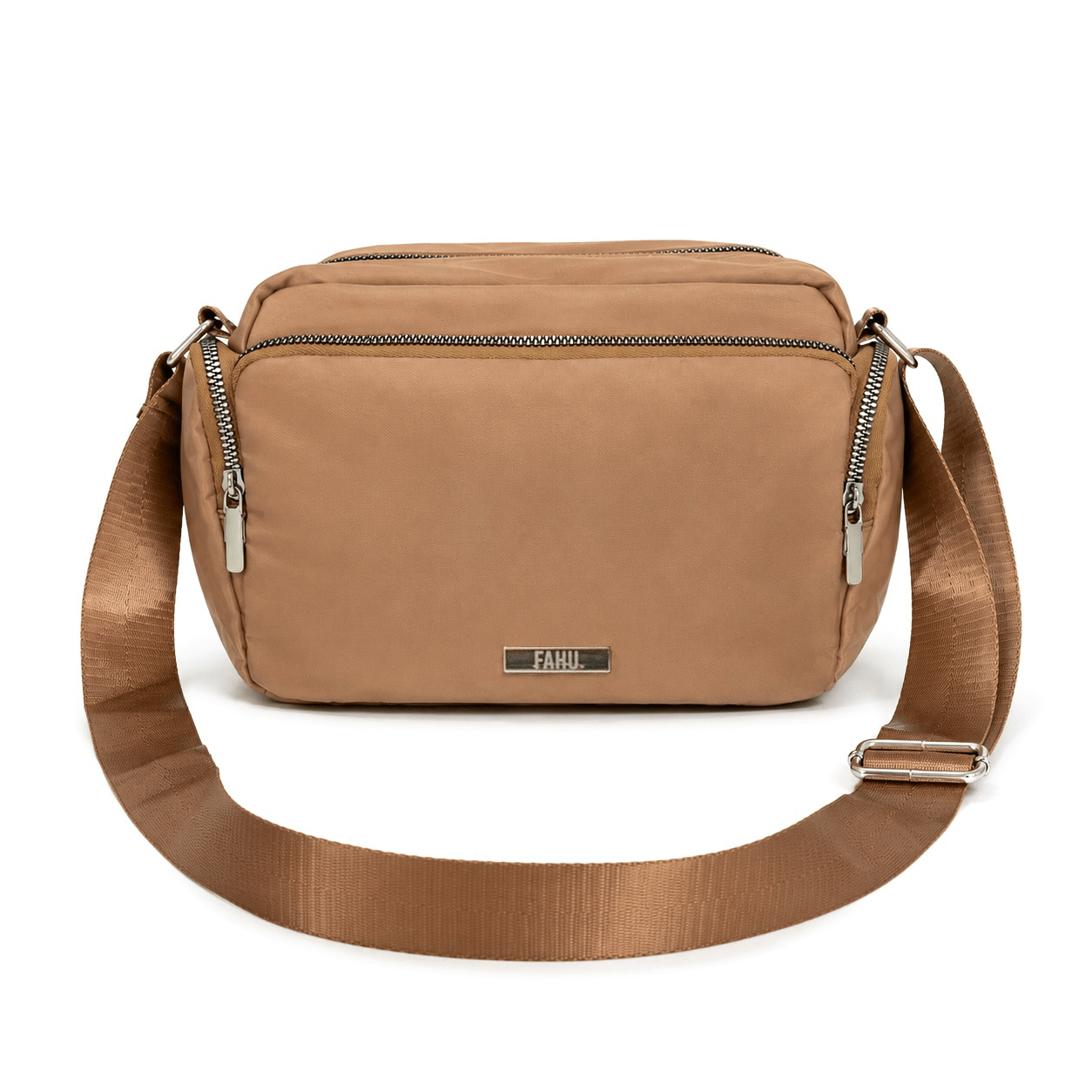 Cartera Bandolera Bolonia Caqui - FAHU