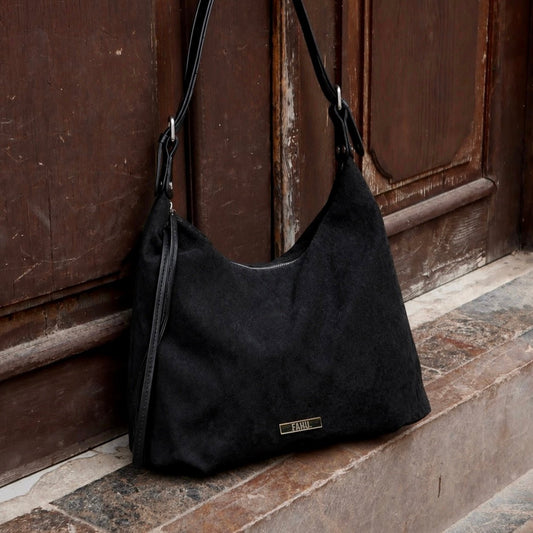Cartera Bandolera Ravenna Negra - FAHU