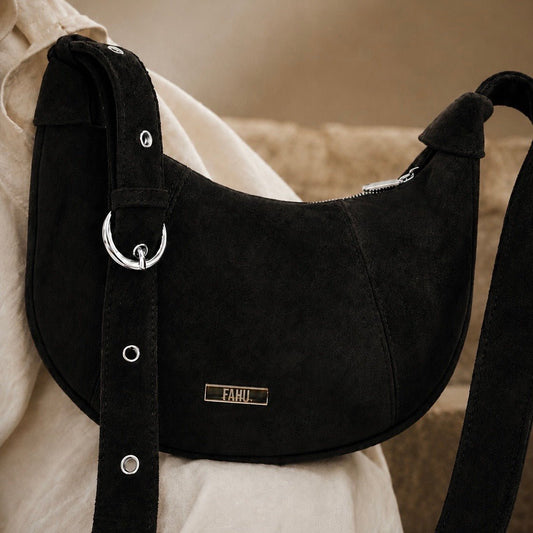 Cartera Bandolera Vicenza Negra - FAHU