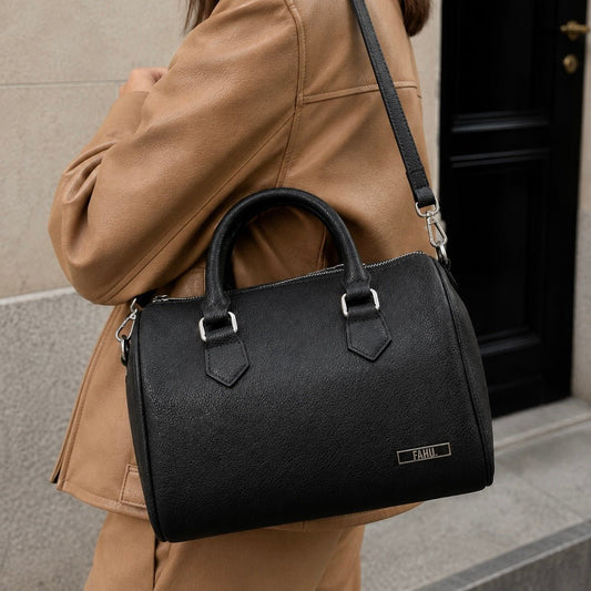 Cartera Brescia Negra - FAHU
