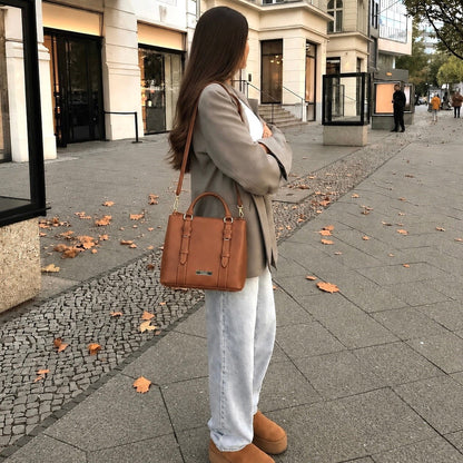 Cartera Ferrara Camel - FAHU