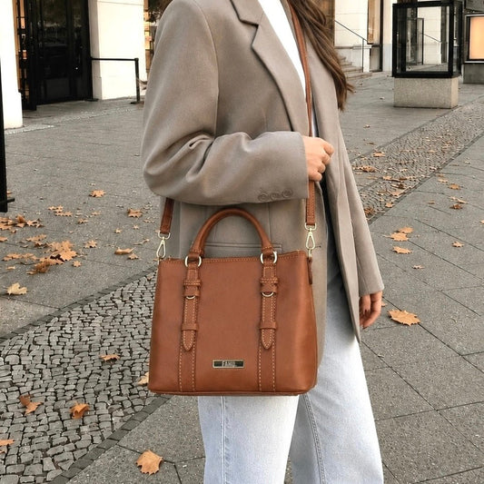 Cartera Ferrara Camel - FAHU