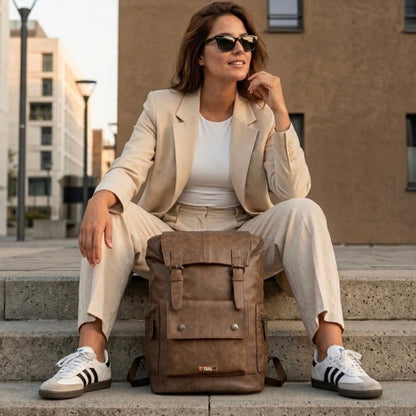 ESTAMBUL – Mochila Unisex Urbana Vintage con espacio para notebook - FAHU