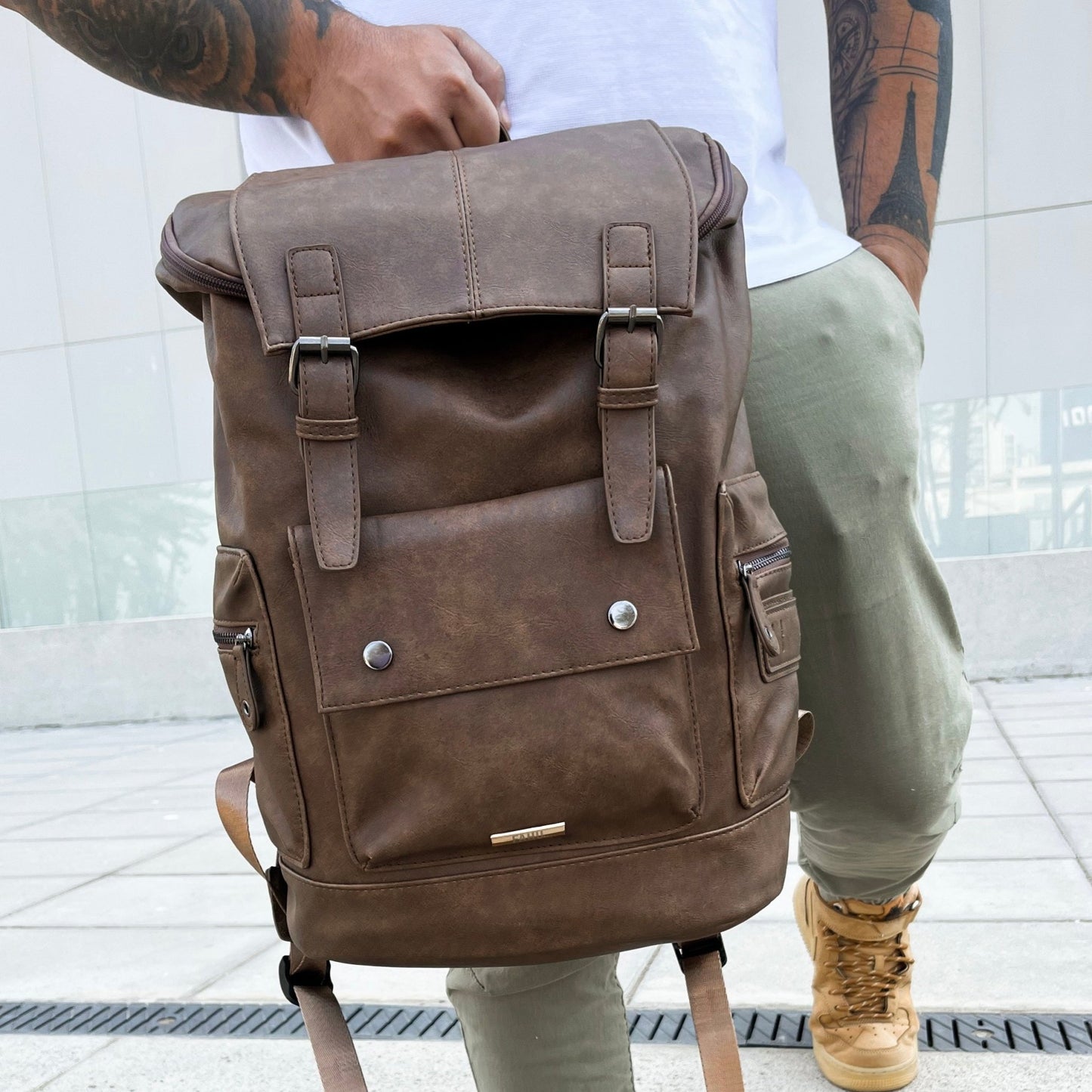 ESTAMBUL – Mochila Urbana Vintage con espacio para notebook - FAHU