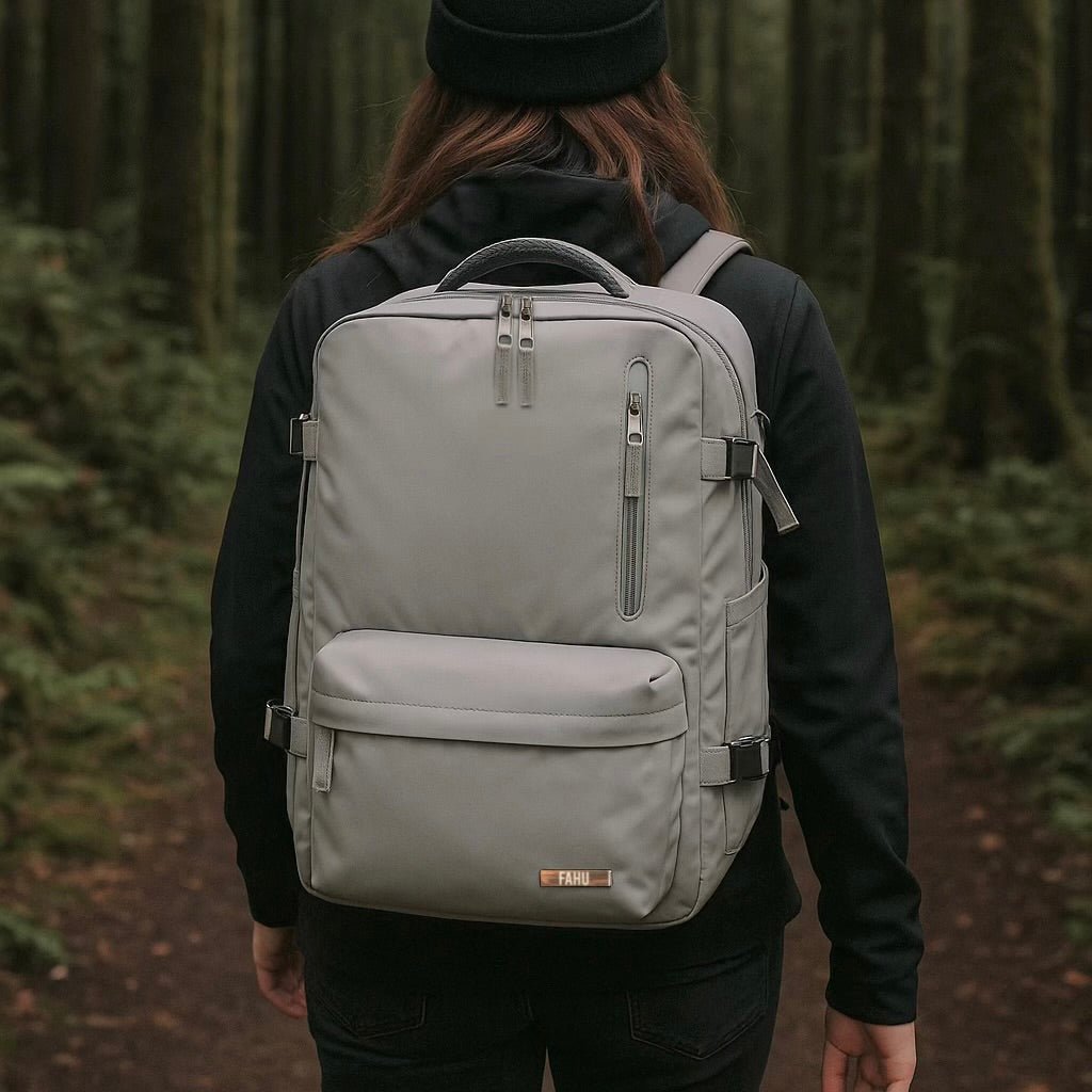 MALLORCA GRIS – Mochila expandible de viaje tipo maleta - FAHU