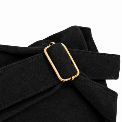 Maxi Cartera Bandolera Piacenza Negra - FAHU