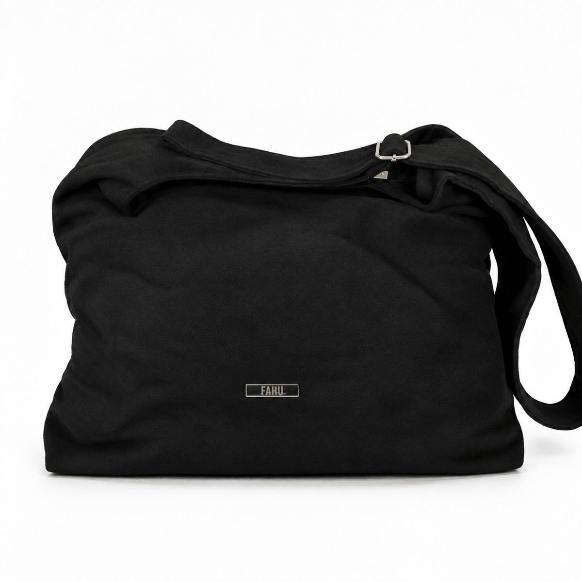 Maxi Cartera Bandolera Piacenza Negra - FAHU