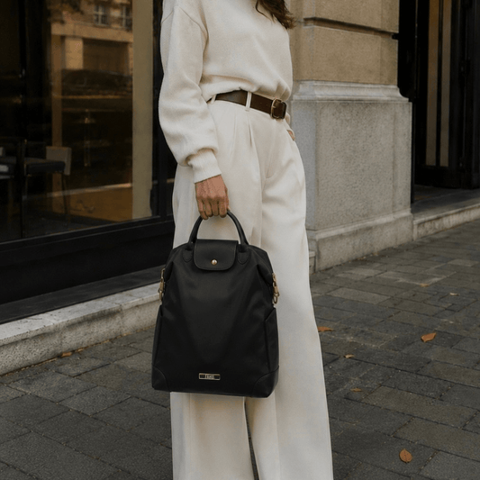 Mochila Cartera Alessandria Negra (Recibe entre 19/06 y 22/06) - FAHU
