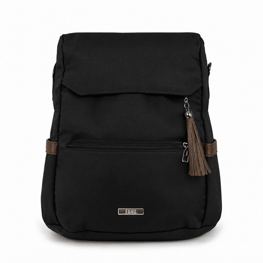 Mochila Cartera Antirrobo Vittoria Negra - FAHU