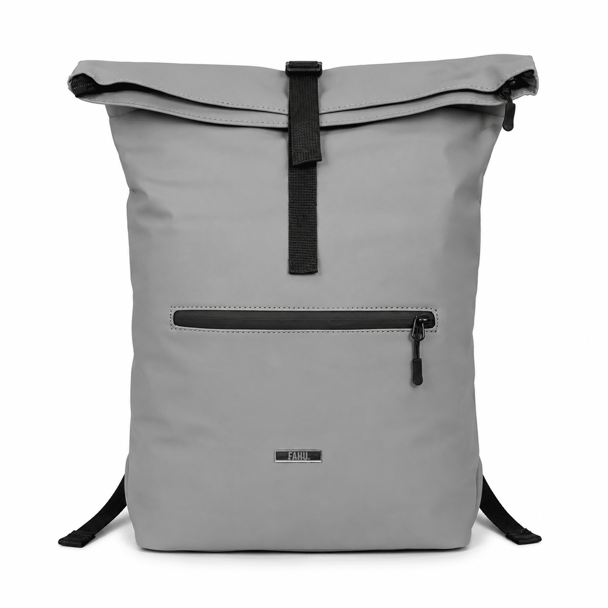 Mochila Roll Top Unisex Taipéi Gris Claro - FAHU
