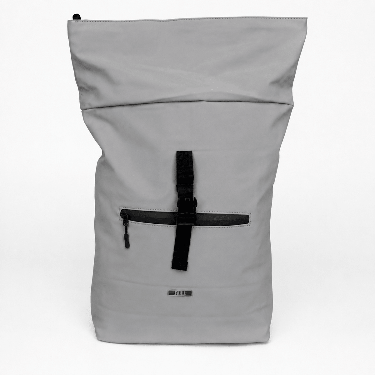 Mochila Roll Top Unisex Taipéi Gris Claro - FAHU