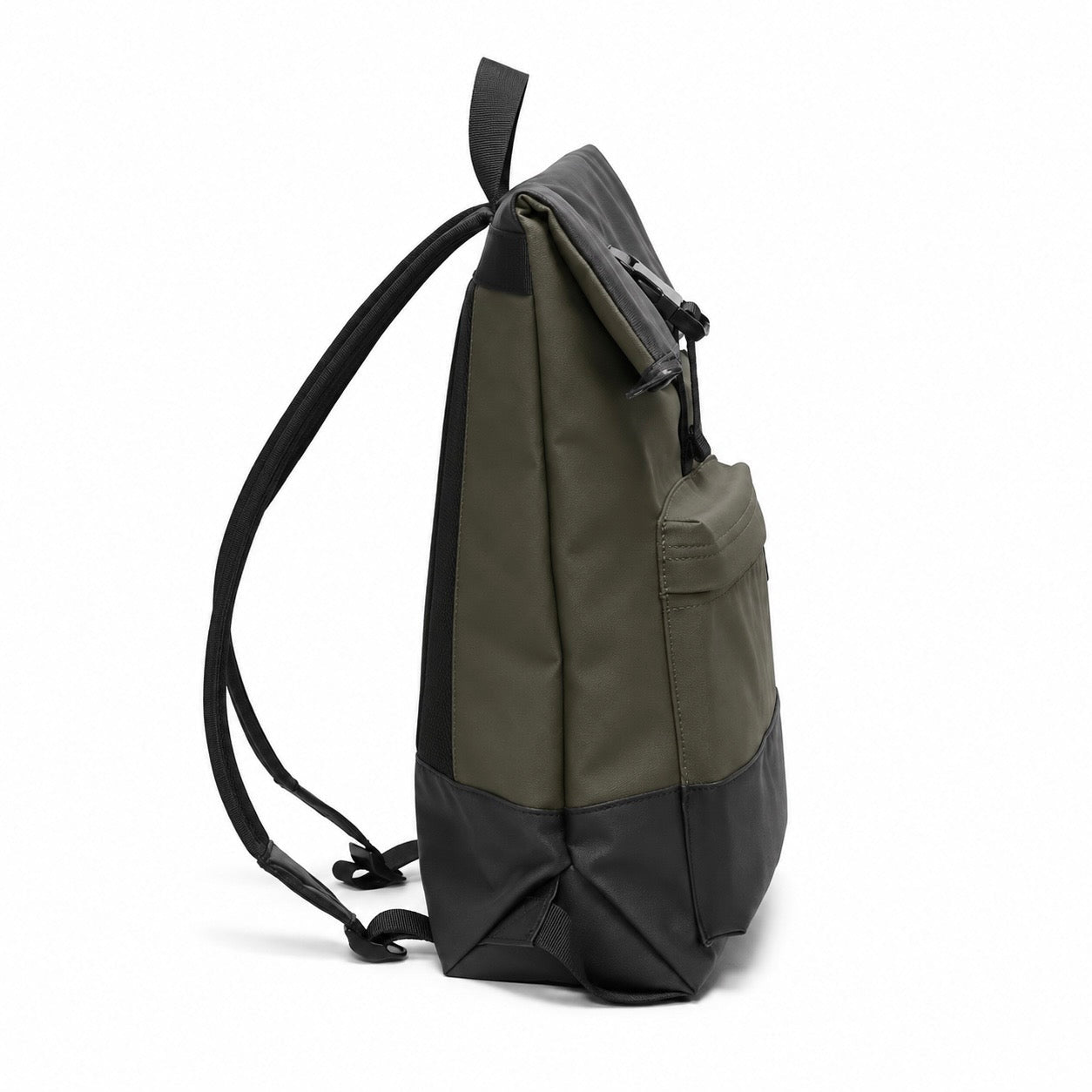 Mochila Roll Top Unisex Yakarta Verde Militar (Recibe entre 19/06 y 22/06) - FAHU