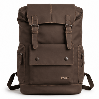 Mochila Unisex Estambul Marrón Oscuro - FAHU