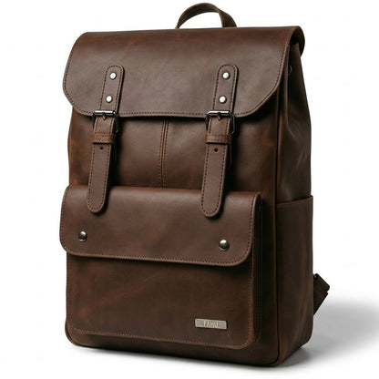 PETRA MARRÓN – Mochila Urbana Vintage - FAHU