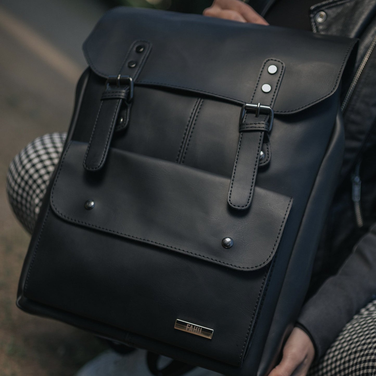 PETRA NEGRA – Mochila Urbana Vintage - FAHU