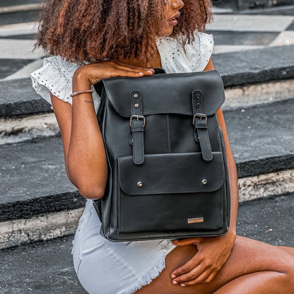 PETRA NEGRA – Mochila Urbana Vintage - FAHU