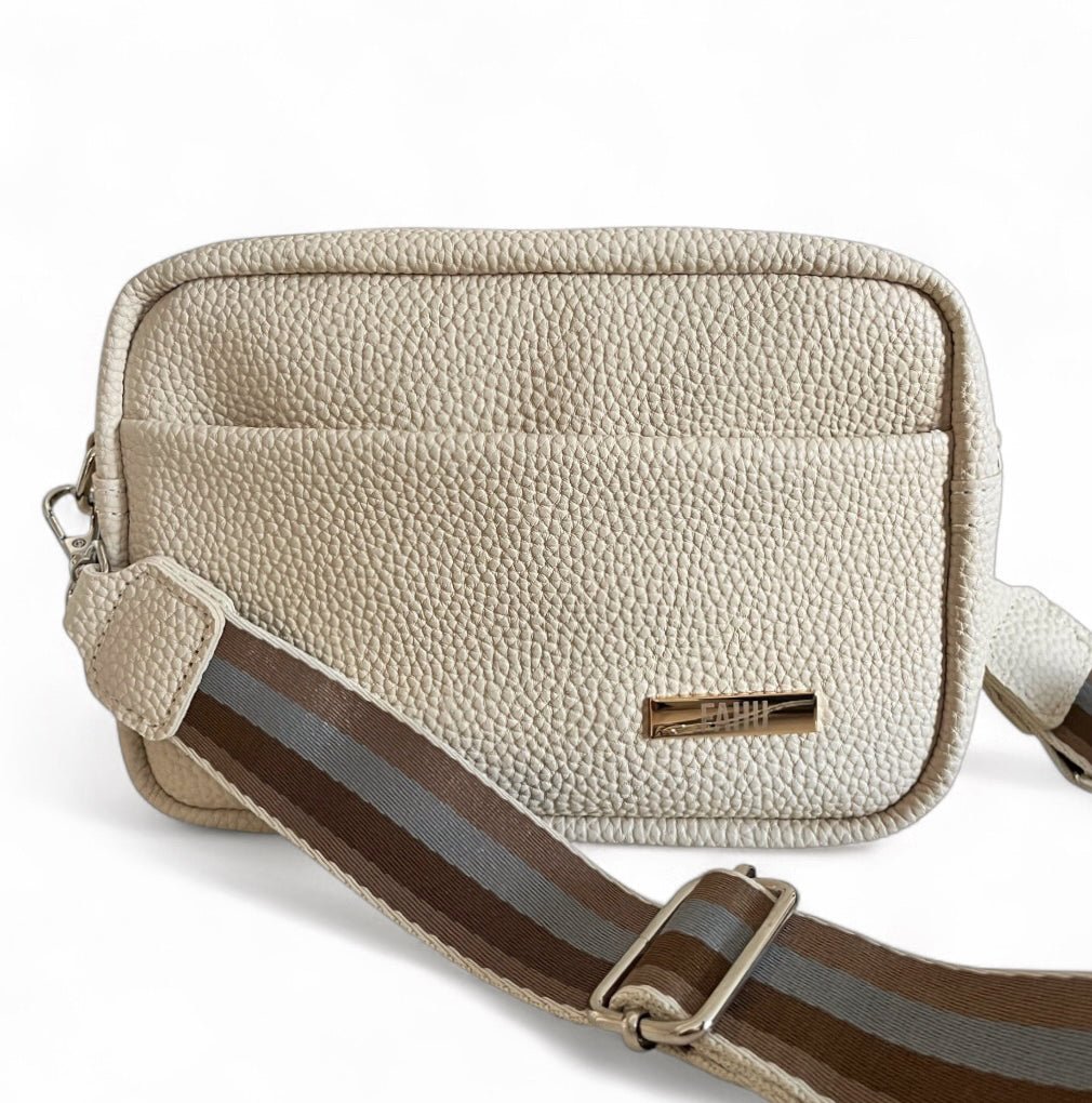 PISA BEIGE – Cartera bandolera versátil y liviana - FAHU