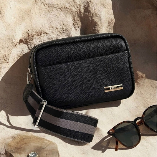 PISA NEGRA – Cartera bandolera versátil y liviana - FAHU