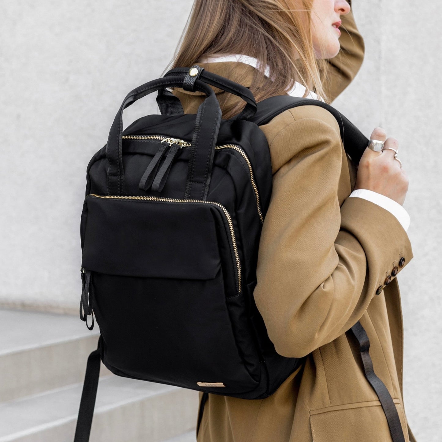 PREVENTA Mochila Bolonia Negra (Recibe entre 19/06 y 22/06) - FAHU