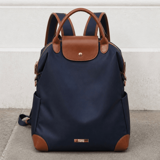PREVENTA Mochila Cartera Alessandria azul marino (Recibe entre 19/06 y 22/06) - FAHU
