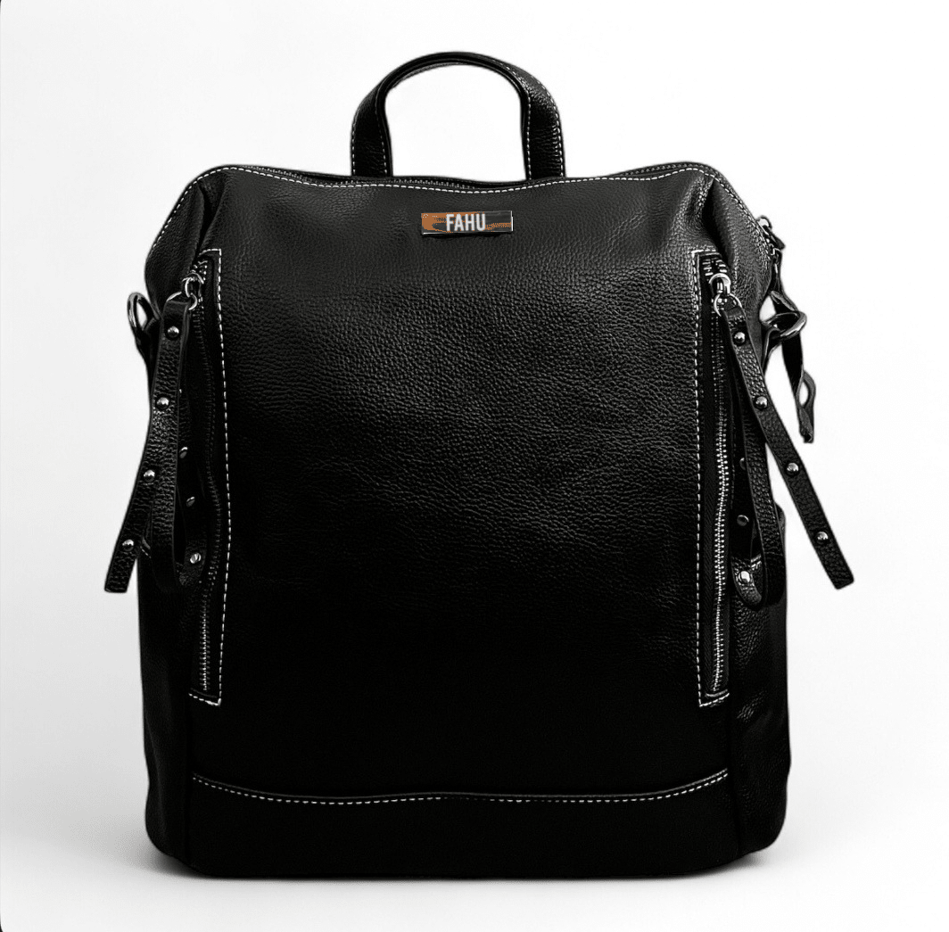 PREVENTA Mochila Cartera Catania Negra (Recibe entre 19/06 y 22/06) - FAHU