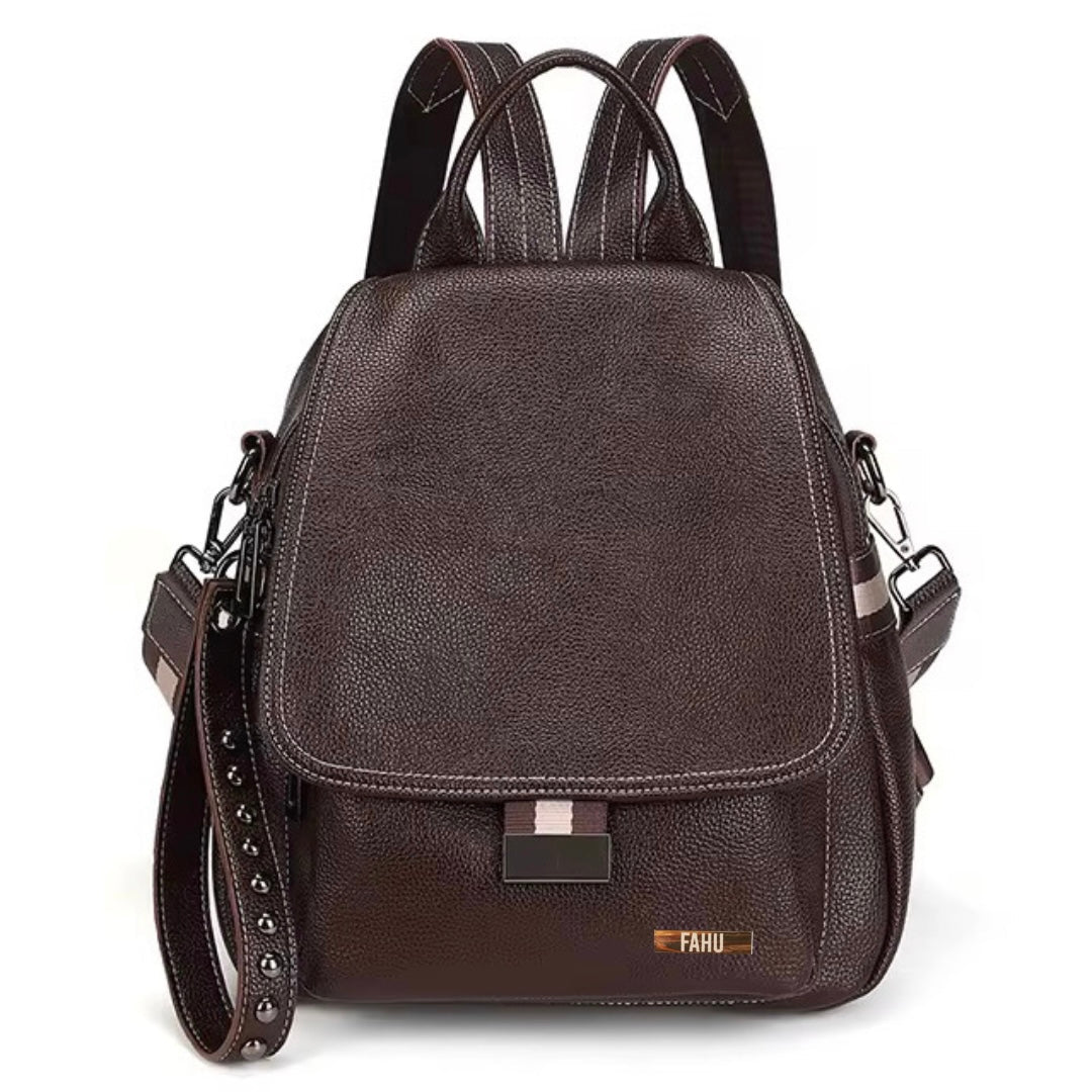 PREVENTA Mochila Cartera Venecia Marrón (Recibe entre 19/06 y 22/06) - FAHU