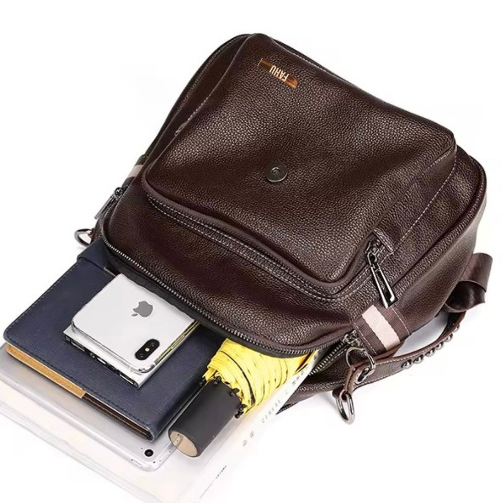 PREVENTA Mochila Cartera Venecia Marrón (Recibe entre 19/06 y 22/06) - FAHU