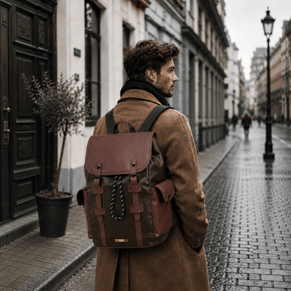 PREVENTA Mochila Unisex Berna Marrón (Recibe entre 19/06 y 22/06) - FAHU