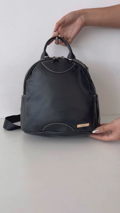 Mochila Cartera Génova Negra