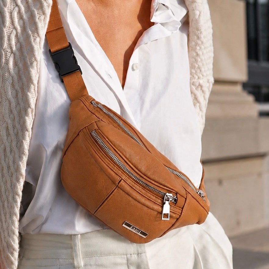 Riñonera Banano Unisex Seattle Camel - FAHU