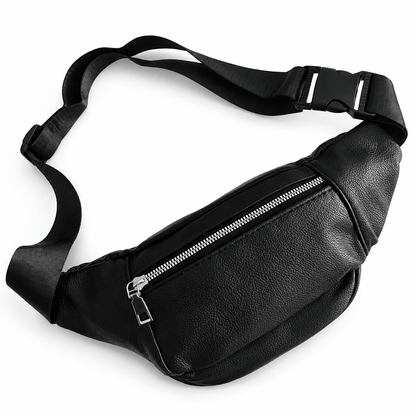Riñonera Banano Unisex Seattle Negra - FAHU