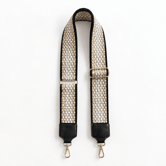 Strap Relieves Beige y Blanco - FAHU