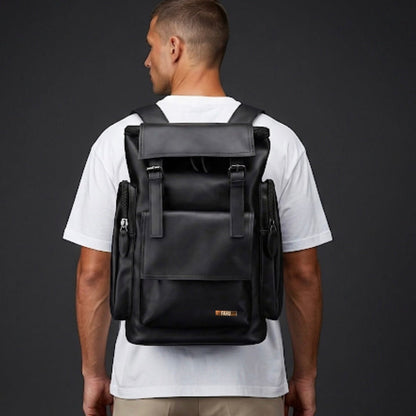 TEXAS NEGRA – Mochila Premium urbana con espacio para notebook - FAHU