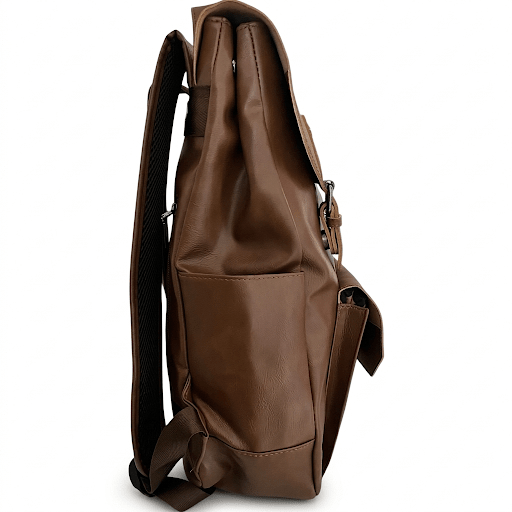 VIENA CAMEL – Mochila Urbana Vintage con espacio para notebook - FAHU