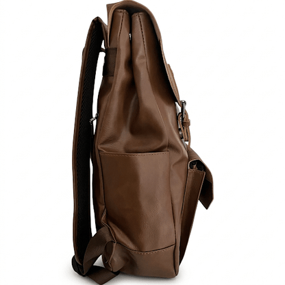 VIENA CAMEL – Mochila Urbana Vintage con espacio para notebook - FAHU